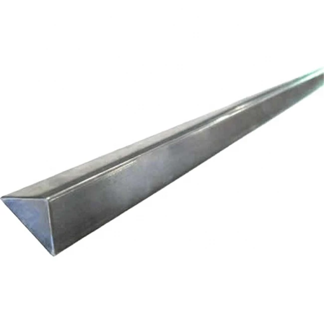 Barra de acero triangular SS400